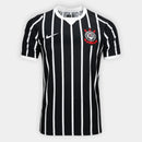 Camisa Corinthians II 2026/27 s/n Torcedor Nike Masculina - Branco+Preto