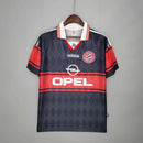 Camisa Bayern Retrô 1997/1999 Preta e Vermelha - Adidas