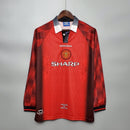 Camisa Manga Longa Manchester United 1996 Umbro - Vermelho